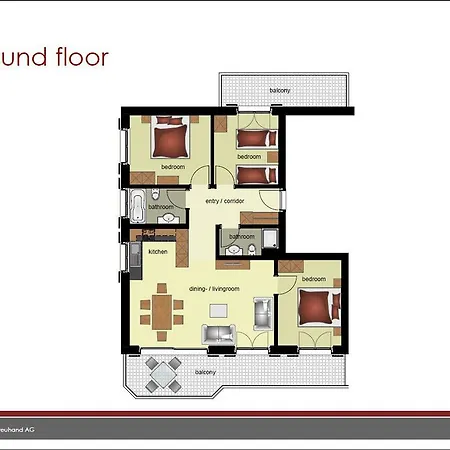 Apartment Apartment Alpha - Griwa Rent Ag